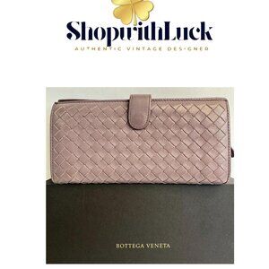 Bottega Veneta Intrecciato Leather Wallet